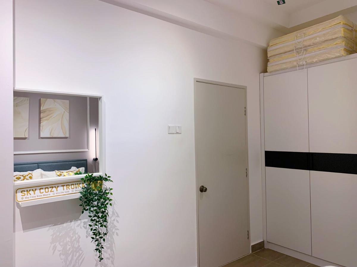 Sky Cozy Troika Residence, 1 Bedroom 4-6 Pax, 2 Bedrooms 6-8 Pax, Pool Vew, Sky & City View, Free Parking, Pool, Unlimited Wifi & Netflix Kota Bharu Dış mekan fotoğraf