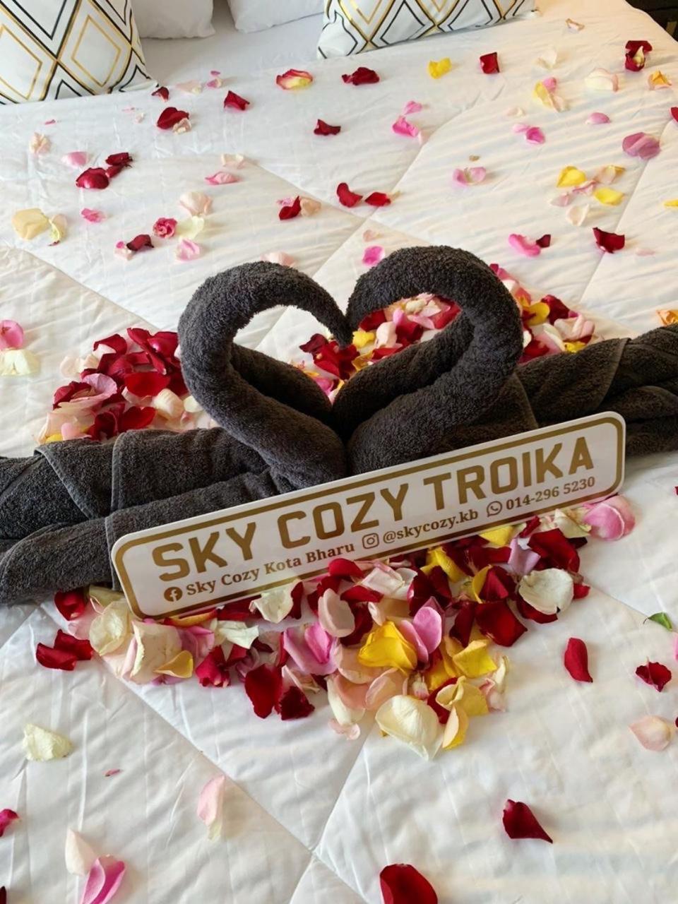Sky Cozy Troika Residence, 1 Bedroom 4-6 Pax, 2 Bedrooms 6-8 Pax, Pool Vew, Sky & City View, Free Parking, Pool, Unlimited Wifi & Netflix Kota Bharu Dış mekan fotoğraf