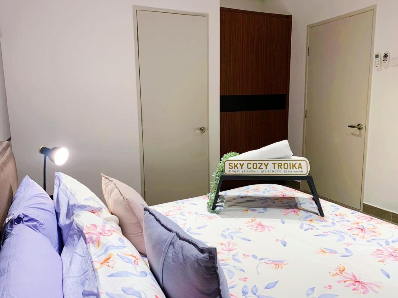 Sky Cozy Troika Residence, 1 Bedroom 4-6 Pax, 2 Bedrooms 6-8 Pax, Pool Vew, Sky & City View, Free Parking, Pool, Unlimited Wifi & Netflix Kota Bharu Dış mekan fotoğraf