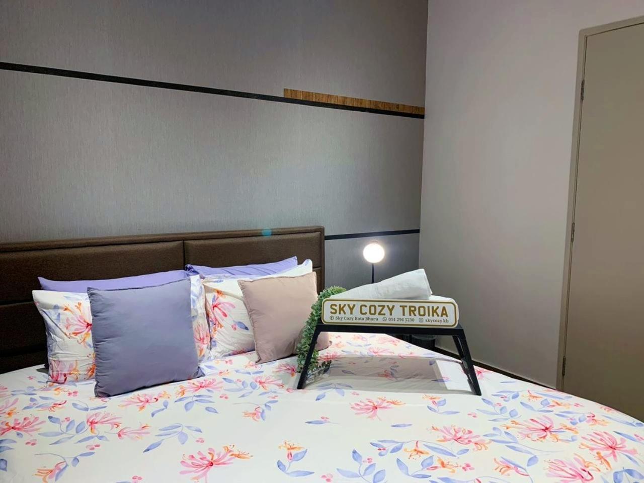 Sky Cozy Troika Residence, 1 Bedroom 4-6 Pax, 2 Bedrooms 6-8 Pax, Pool Vew, Sky & City View, Free Parking, Pool, Unlimited Wifi & Netflix Kota Bharu Dış mekan fotoğraf