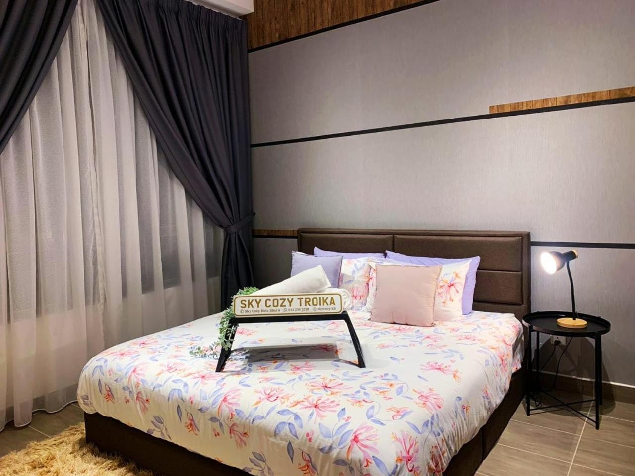 Sky Cozy Troika Residence, 1 Bedroom 4-6 Pax, 2 Bedrooms 6-8 Pax, Pool Vew, Sky & City View, Free Parking, Pool, Unlimited Wifi & Netflix Kota Bharu Dış mekan fotoğraf