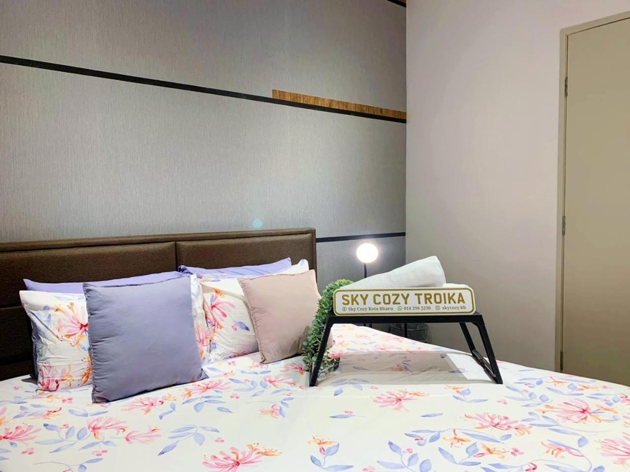 Sky Cozy Troika Residence, 1 Bedroom 4-6 Pax, 2 Bedrooms 6-8 Pax, Pool Vew, Sky & City View, Free Parking, Pool, Unlimited Wifi & Netflix Kota Bharu Dış mekan fotoğraf