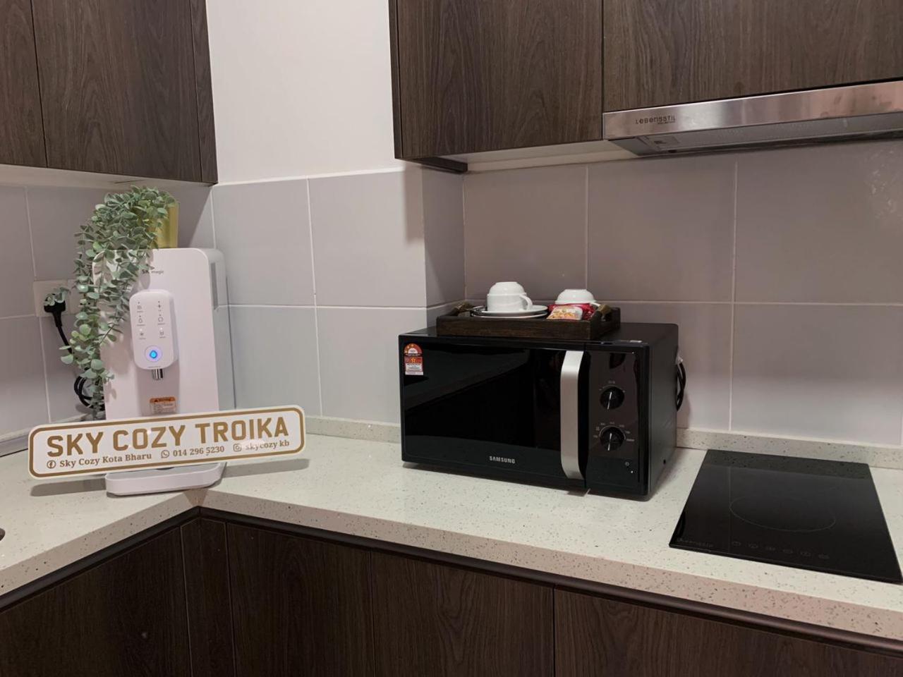 Sky Cozy Troika Residence, 1 Bedroom 4-6 Pax, 2 Bedrooms 6-8 Pax, Pool Vew, Sky & City View, Free Parking, Pool, Unlimited Wifi & Netflix Kota Bharu Dış mekan fotoğraf