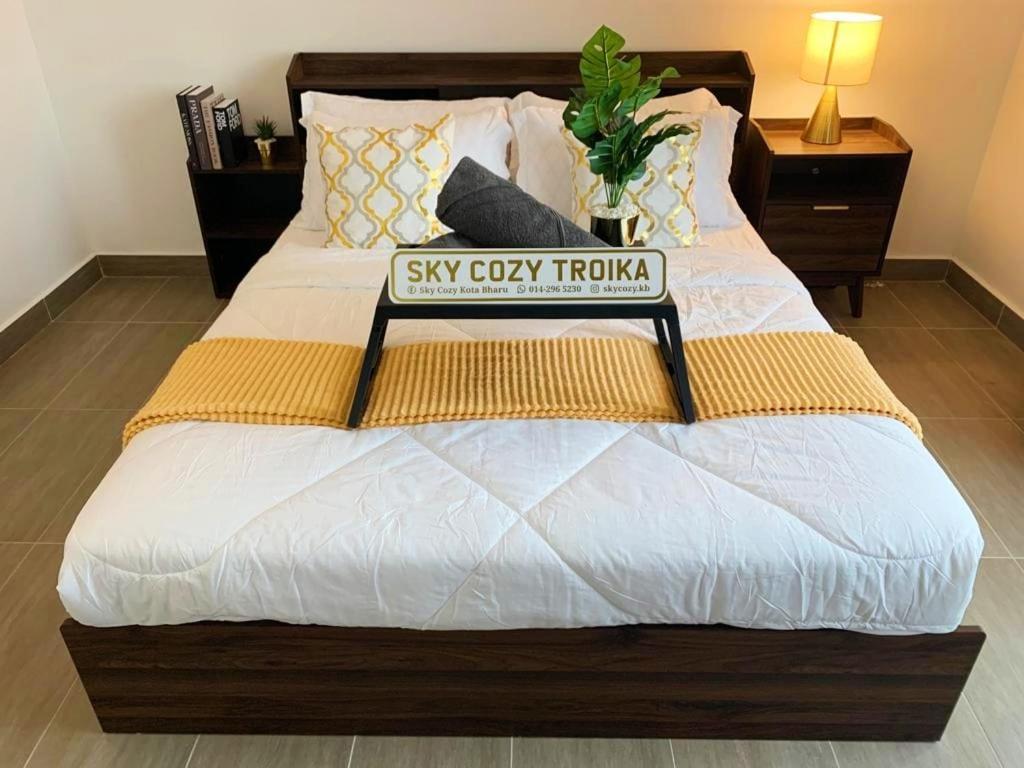 Sky Cozy Troika Residence, 1 Bedroom 4-6 Pax, 2 Bedrooms 6-8 Pax, Pool Vew, Sky & City View, Free Parking, Pool, Unlimited Wifi & Netflix Kota Bharu Dış mekan fotoğraf
