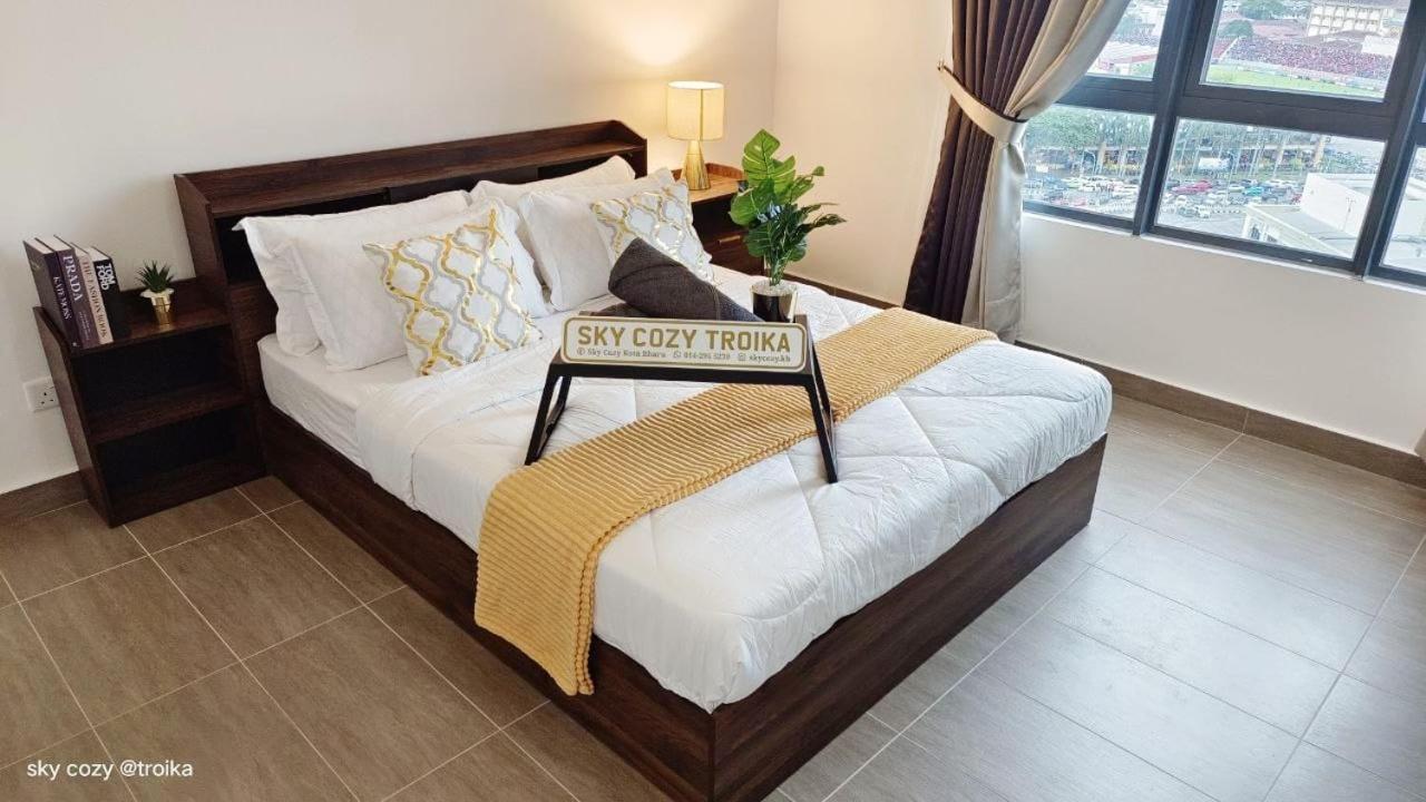 Sky Cozy Troika Residence, 1 Bedroom 4-6 Pax, 2 Bedrooms 6-8 Pax, Pool Vew, Sky & City View, Free Parking, Pool, Unlimited Wifi & Netflix Kota Bharu Dış mekan fotoğraf