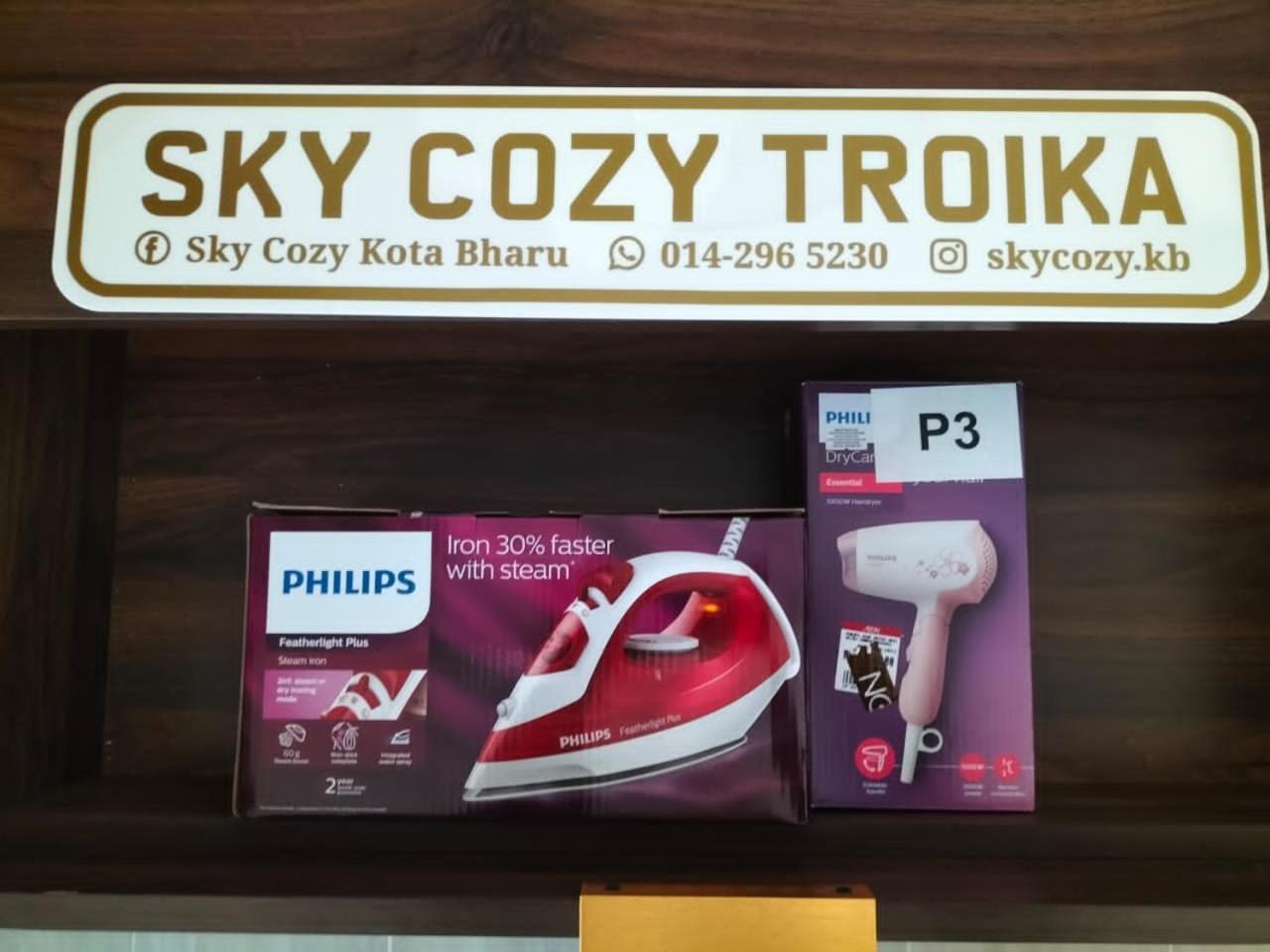 Sky Cozy Troika Residence, 1 Bedroom 4-6 Pax, 2 Bedrooms 6-8 Pax, Pool Vew, Sky & City View, Free Parking, Pool, Unlimited Wifi & Netflix Kota Bharu Dış mekan fotoğraf