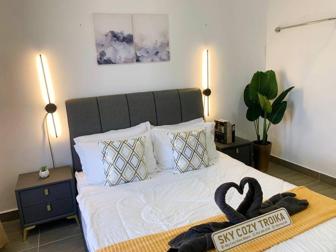 Sky Cozy Troika Residence, 1 Bedroom 4-6 Pax, 2 Bedrooms 6-8 Pax, Pool Vew, Sky & City View, Free Parking, Pool, Unlimited Wifi & Netflix Kota Bharu Dış mekan fotoğraf